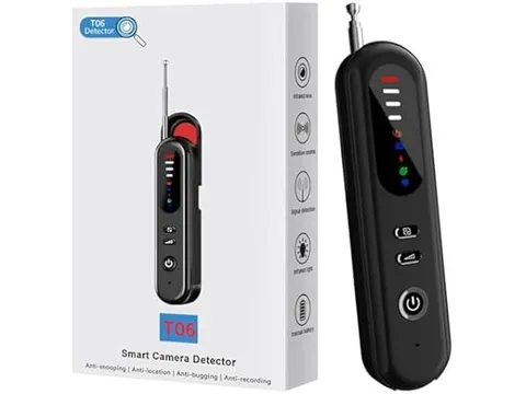 Portable Hidden Camera Detector Black