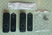 Blink Video Doorbell 1st Gen BDM00200U Wired or Battery Powered Black 2pk