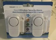 Smart Point Security Window and Door Alarms 2 pack 90dB Batteries Included NEW