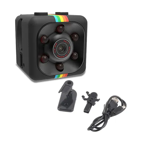 Action Camera Night Vis-ion Motion Detection Wide Lens Angle Portable DV 960 SET