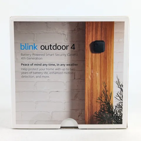 Blink Outdoor 4 3-Camera Wireless Battery Powered Security System, 1080p HD NEW