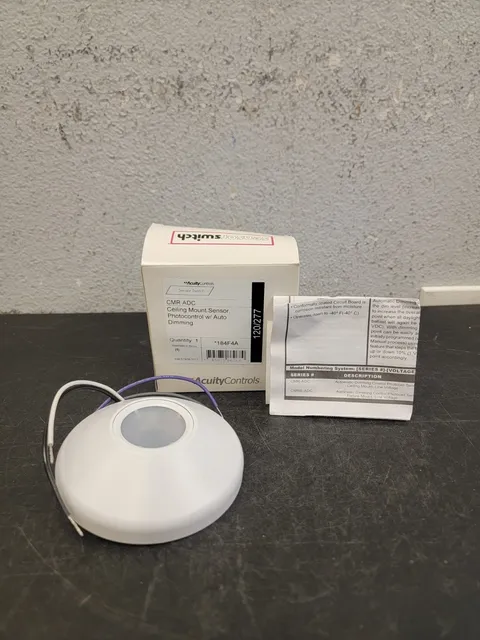 Acuity Controls Sensor Switch CMR ADC Ceiling Mount Sensor Switch 360° Lens W/PC