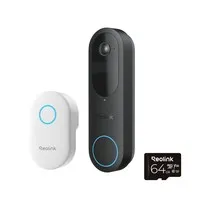 Reolink Bundle Doorbell D340B with Bell and Network Camera 4MP BWS2KDB