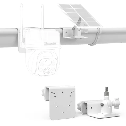 TIUIHU Gutter Mount Bracket kit for Cinnado B6 Security Cam Wireless Outdoor-...