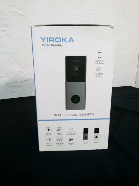 Yiroka Smart Video Doorbell Wireless Camera New!