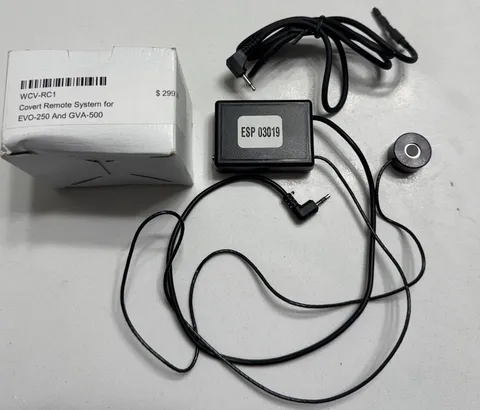 Covert Remote system for Sony EVO-250 and GVA-500