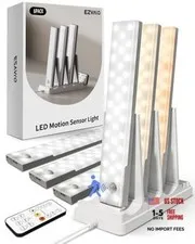 6-Pack Under Cabinet Lighting with Charging Station - 6 Pack with Station