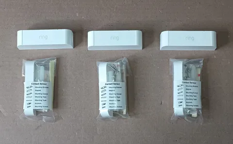 NEW / Set of 3 - Ring Contact Sensors (1st Gen) with Magnets, Mounting Hardware