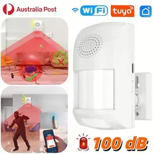 Infrared Alarm Security Home Motion Sensor Anti Theft Detector Wireless LED APP