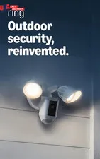 Floodlight Cam Wired Plus, Outdoor Home or Business Security with Motion-Activat