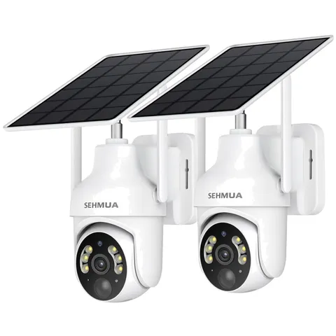 2K Full HD Wireless Security Cameras - Night Vision
