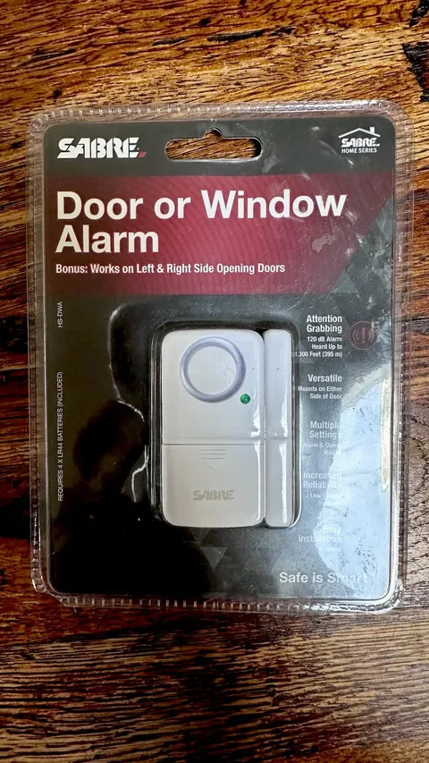 Sabre HS-DWA Wireless Door or Window Alarm Brand New Sealed