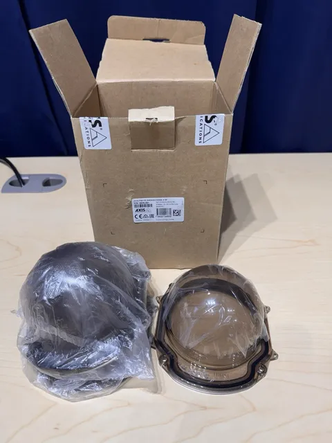 Axis P32-VE Smoked Dome A 5P Security Camera Lens Covers Lot of 5 P/N 5506-461
