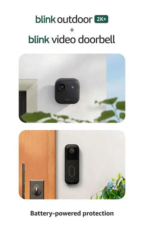 Outdoor 2K+ and Video Doorbell – Two-Year Battery Life, Smart Detection, Sync Mo