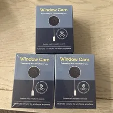 Luna 3MP 2K Window Camera 2.4GHz & 5GHz WiFi6 Indoor Cameras for Home Security