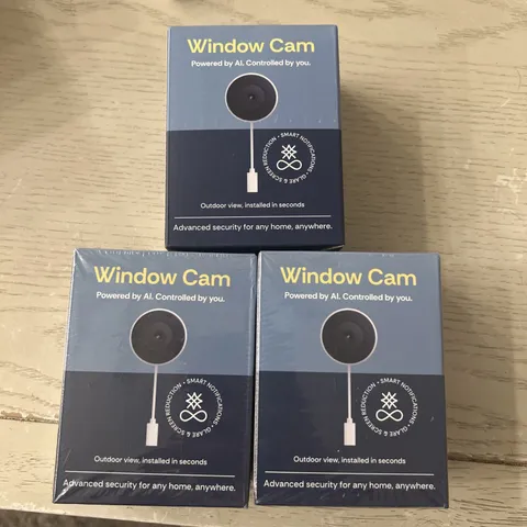 Luna 3MP 2K Window Camera 2.4GHz & 5GHz WiFi6 Indoor Cameras for Home Security