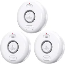 3 Pack WD71 Water Leak Alarm 120dB WiFi Gateway Ready