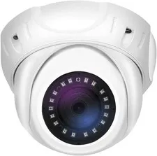 (GW803603M) 8MP 4K IP PoE Outdoor Indoor Microphone White Turret Security Camera