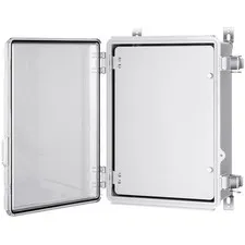 Gratury Junction 14.6"×10.6"×5.9" TC-D, Transparent Cover with Inner Door