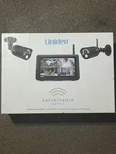 NIB UNIDEN SURVEILLANCE SYSTEM Guardian UDR744 2 Outdoor Cameras Motion Detectio