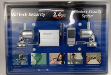 Nortech Wireless Security System E-CMKIT001 2.4GHz Color w/ Audio & Night Vision
