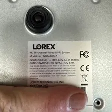 Lorex Fusion 4K 16 Channel 4TB Wired NVR (N864A64B) Black