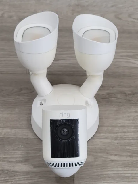 Ring Floodlight Cam Wired Pro Wi-Fi 1080p Surveillance Camera - White (5B28S4)