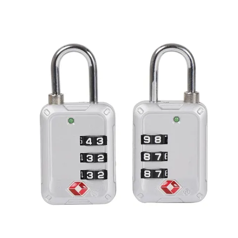 Syneco Luggage Combination Padlock Set - 2 Pack