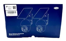 ARCCTV Smart Battery Powered Wireless Security Camera Grey (2 pack)