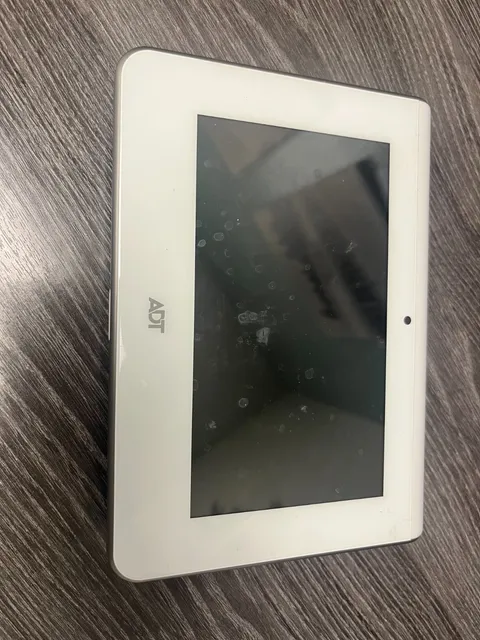 ADT Wireless Touch Security Screen Tablet As-Is No Power Cord