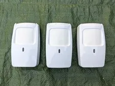 Lot of three (3) Honeywell DT-7435 Dual Tec Motion Detectors