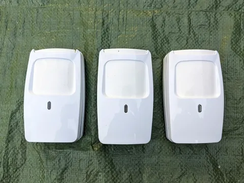 Lot of three (3) Honeywell DT-7435 Dual Tec Motion Detectors