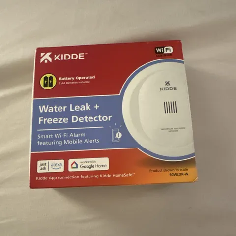*Kidde WiFi Water Leak Detector & Freeze Alarm, Alexa Device, Smart Leak