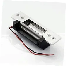 2025 Upgraded ANSI Standard Heavy Duty Electric Door Strike Black Door Lock