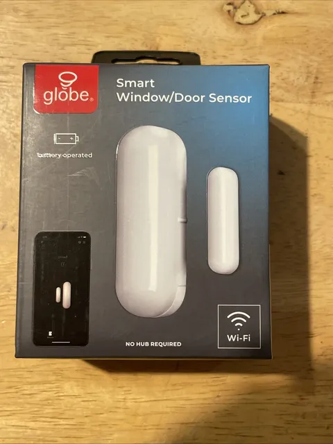New Globe Electric Wi-Fi Smart Door and Window Sensor  Battery Operated