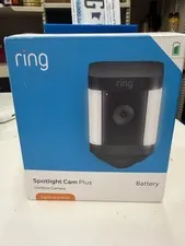 Ring Spotlight Cam Plus Outdoor Camera with Battery New