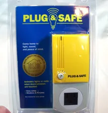 Plug & Safe Motion Sensor Detector Wireless Home Theft Security System PS8