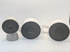 Google Nest Cam Lot 3 Security Cameras G3AL9 GJQ9T Indoor Outdoor Untested
