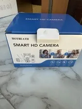 HOTBEATH 1080p Indoor Wi-Fi IP Camera Motion Night Vision 2-Way Audio White