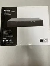 WBOX 0E-4CHNVRNG 4 Channel / 4 POE H.265 4K NVR 1TB HDD