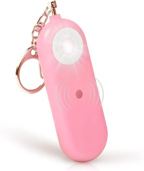 Personal Safety Alarm for Women - 130Db Self Defense Keychains Siren Whistle, Re