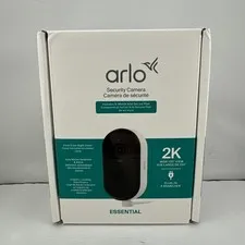 Arlo Essential Outdoor 3rd Gen Add-On 2K Wireless Security Camera White SEALED