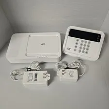 ADT/Honeywell TS Pulse Alarm Wireless Base CRC Panel & Keypad ALL WORKING
