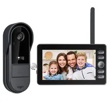 TKMARS Doorbell Camera Wireless No Subscription Video Doorbell, Two-Way Activ...