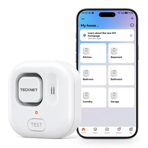 Smart Water Leak Detector with APP Push and Sound Alarm System