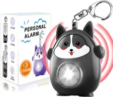 Personal Safety Alarm for Women - 130Db Self Defense Keychains Siren with LED St