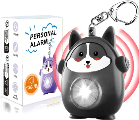 Personal Safety Alarm for Women - 130Db Self Defense Keychains Siren with LED St