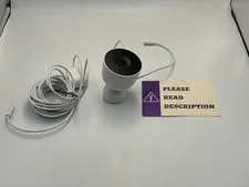 Google Nest Cam Outdoor (Wired, 2nd Gen) - Security Camera - 2025 - Snow
