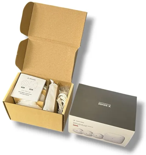 NEW X-Sense SWS54 Wi-Fi Smart Water Leak Detector w/ 3 (SWS51) Sensors + (SBS50)