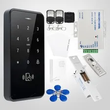 Waterproof Touch Keypad ID Access Control System+Electric Strike Lock
